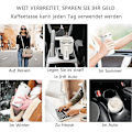 Miniatyrbild 5 av 5: Kaffemugg to go termokopp - läckagesäker kaffemugg med lock - återanvändbar kaffekopp - termokopp för på språng miljövänlig