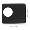 Miniatyrbillede 6 af 8: Kaffe Maskine Anti-Skrid Pad Silikon Kaffe Maskine Tilbehør Top Pad til Breville 870 Sort