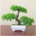 Miniatyrbillede 6 af 7: Den Nyeste Begrønning Kiefer Bonsai Simulation Kunstig Potteplante