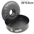 Miniatyrbillede 1 af 5: Karbonståls Græskar Kageform Ø 26 cm bageform Kageform sæt, med non-stick belægning, nem udformning til saftige kager