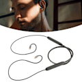 Miniatyrbillede 1 af 8: Øretelefonkabel Bluetooth Trådløs MMCX Adapterkabel med Mikrofon og Controller til Sennheiser IE300 IE600 IE900