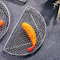 Miniatyrbild 4 av 8: Kylgaller i rostfritt stål, högtemperaturbeständig, pålitlig kylningsdesign för mångsidig användning inklusive ugn upp till 300°C,