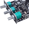 Miniatyrbillede 4 af 8: 2.0 Stereo Bluetooth Forstærkerkort Digital HIFI Forstærkermodul Høj Lav Frekvensjustering 50W+50W