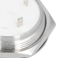 Miniatyrbilde 5 av 8: 5 stk Momentære Trykknapper Metall Auto Reset Ultra Tynn Vanntett med LED 25mmDC3~6V Rød