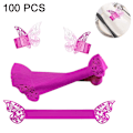 Miniatyrbilde 2 av 8: 100 stk Butterfly Papir Serviettringer Bryllup Fest Serviett Tab