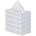 Miniatyrbillede 1 af 8: Satin Serviet Fold Serviet Kop Blomst Hår Tørre Hotel Klud Solid