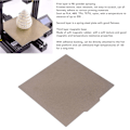 Miniatyrbild 7 av 8: PEI Stålplatta Dubbelsidig Stark Adhesion Enkel Avformning Magnetisk Gummi Platta för Voron 3D-skrivare 305 X 305mm / 12.01 X 12.01in