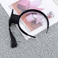 Miniatyrbilde 7 av 8: Mini Hodebånd med Hvitlue - Morsom 3D-Hodeplagg