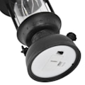 Miniatyrbild 5 av 8: Lykta LED-ljus Dekorativ LED-vindlampa Heminredning för bröllop Födelsedagsfest Karnevaler Svart