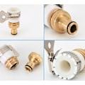 Miniatyrbild 4 av 5: Universaladapter, snabbkopplingsanslutning för blandare som utlovar enkel anslutning