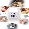 Miniatyrbild 8 av 8: Nagelklippare 12W elektrisk nagelfil Profi Nagelklippare Komplett set Profi Manikyr