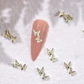 Miniatyrbillede 3 af 5: 10 stk 3D Krystal Rhinestone Stene til Neglekunst, Dekoration til Kvinder Piger Damer