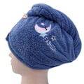 Miniatyrbild 1 av 5: Torr, ultraabsorberande turbanhårhandduk, lämplig för kvinnor