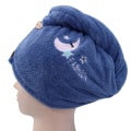 Miniatyrbilde 1 av 5: Tørr Ultra Absorberende Turban Hårhåndkle Wrap, egnet for kvinner