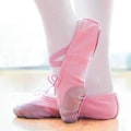 Miniatyrbillede 3 af 8: Premium Ægte Baby Ballet Slippers/Ballet Sko (Småbørn/Lille
