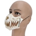 Miniatyrbillede 5 af 8: Latex Tiger Tand Maske - Holdbar, Vandafvisende, Justerbar og Uhyggelig Maske til Fest, Festival og Teater