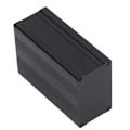 Miniatyrbild 3 av 8: Aluminium Elektrisk Box Vattentät Junction Enclosure Case Split Typ för DIY 46x76x110mm Svart Strip