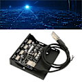 Miniatyrbillede 1 af 8: PCIE til USB 3.0 PC Frontpanel 4 Porte 5Gbps PCIE USB Adapter Understøtter Hot Swap 3,5 Tommer USB3.0 Frontpanel til Windows
