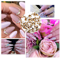 Miniatyrbild 5 av 5: Kristall Flatback Rhinestones nagelkonst