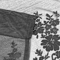 Miniatyrbilde 5 av 8: 1 stk Blomsterblonder Gardin Valance Broderi Halvtransparent Kort Wi