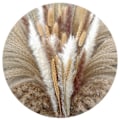 Miniatyrbild 4 av 6: Naturliga torkade blommor för bröllopsdekoration, Pampasgräs Boho heminredning med fluffig och mjuk dun i bondgårdsstil, 80 stycken