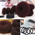 Miniatyrbild 4 av 8: Donut Hårbulle Maker, Teenitor Ring Style Bun Maker Set