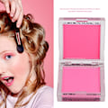 Miniatyrbillede 1 af 2: 2 Farver Ansigtsmakeup Blush Palette Langvarig Vandfast Ansigtskind Makeup 01#