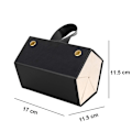 Miniatyrbillede 5 af 8: Solbrille Organiser 5/6 Slots Rejse Brilletui Multiple