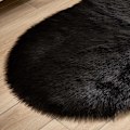 Miniatyrbild 4 av 5: Ovala lurviga sovrumsmattor Fluffiga områdesmattor för flickor, pojkar,