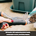 Miniatyrbilde 4 av 5: Minispade for potting, planteblomster, løsning av jord, blomsterspade, hagearbeid, planting av sukkulenter, tredelt sett