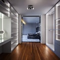 Miniatyrbild 3 av 5: Dimbar riktad spotlight för sovrum, flimmerfri roterbar ljushuvud metallskena armaturer, universell passform hög kvalitet hållbar för