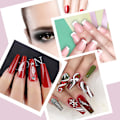 Miniatyrbild 6 av 6: Nageldisplay träningsställ harts lotus nagelspetshållare magnetisk nagelträningsställ fingernagel diy nagelkonstställ för falska nagelspetsar manikyr salong