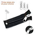 Miniatyrbild 3 av 5: 85x Dragkedja Reparationssats Dragkedja Slider Metall Reparation & Tång DE