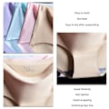 Miniatyrbild 5 av 5: Blandade XXL 6PCS Ice Silk Trosor Mid Waist Andningsbar Elastisk Mjuk Andningsbar Underkläder för Kvinnor