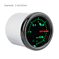 Miniatyrbild 1 av 2: 2\" 52mm Universal LED-display för motorcykel turbo boostmätare med sensor