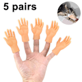 Miniatyrbild 1 av 5: Accroutrements 10 st fingerhandskar / 10 st fingerhandskar för fingerhandskar | Mjuka vinylfingerdockor