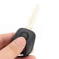 Miniatyrbillede 5 af 5: 2-Knap Fjernbetjening Nøglehus Skall Dækning Sort Udskiftning Passer til SSANGYONG Actyon