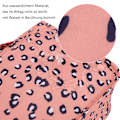Miniatyrbild 6 av 7: Essential Traveler: Portabel Toalettväska, Krokdesign Slitstarkt Material För Män Och Kvinnor, Rosa Leopardtryck