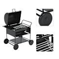Pikkukuva 5 / 8: 1/12 Nukkekodin Miniatyyri BBQ-Grilli Mini BBQ-Grilli Uuni Malli RC-Auton Koriste BBQ-Vaunu Malli