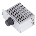 Miniatyrbild 7 av 8: Elektronisk spänningsregulator med aluminiumhölje, högeffekts SCR-motorhastighetskontroll för långvarig drift med intelligent fläkt (kompakt design)