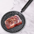 Miniatyrbild 8 av 8: 6in Stekpan Platt Botten Pancake Pan Medicinsk Sten Non-stick Stekpan för Kök Induktionskokare