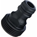 Pikkukuva 1 / 5: Puutarhan hana-adapteri, urosliitäntä, 26 mm, 3/4\" BSP-kierteinen liitäntä, kasteluadapteri, hanan letkuliitäntä, urosruuvi