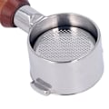 Pikkukuva 4 / 8: Portafilter 51mm 2 Korvaa Pohjaton Kahvikahva Ruostumaton Teräs Delonghi ECO310 F-Tyypille Punainen Happohaara