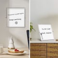 Miniatyrbild 5 av 7: Liten torr raderbar whiteboard, magnetisk skrivbords whiteboard 10\" x