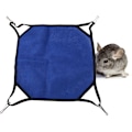 Miniatyrbilde 4 av 5: Hengekøye i nett for små kjæledyr Hamster Mus Ekorn redeaktivitet Sommer pustende hengekøye