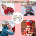 Miniatyrbilde 5 av 5: Votter i ull for barn, fem fingre, gutter og jenter, vintervarme