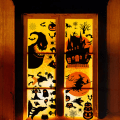 Pikkukuva 5 / 5: Halloween-koristeet Ikkunatarrat, Halloween