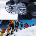 Miniatyrbilde 3 av 8: Gå-traksjonspigger for gange på snø og is (1 par)