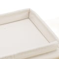 Miniatyrbillede 4 af 5: Sofa Bakke Foldbar Arm Opbevaring Holder Bord 600D Oxford Klud Sidelommer til Sofa, Beige