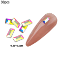 Miniatyrbillede 2 af 5: 3D Faux Smykker Fuld Dækning Falske Negle med Rhinestones Luksus Brude Bryllup Professionel Neglesalon